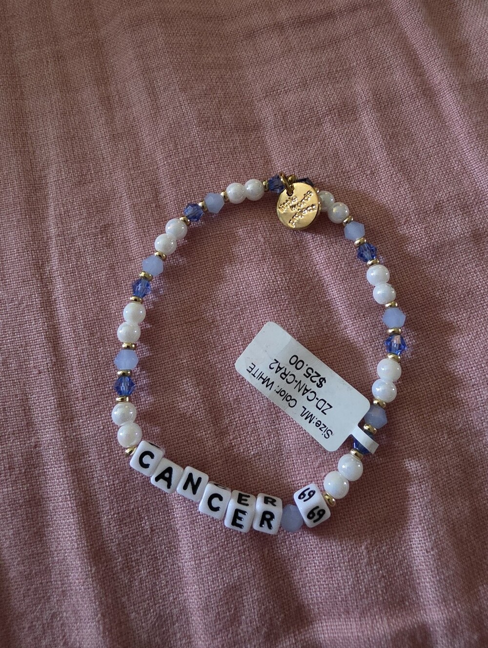 Zodiac Cancer Little Words Project M/l Nwt